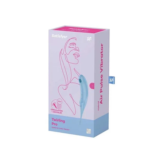 Satisfyer Twirling Pro Stimolatore e Vibratore Blu 1 Unità