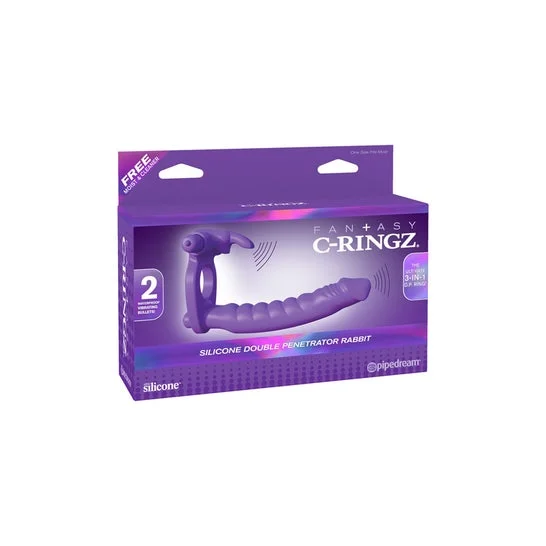 Fantasy C-Ringz doppio anello di coniglio 1 pezzo