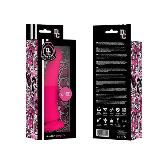 Delta Club Toys Dildo Rosa Silicone Medicale 17x3cm 1 Unità