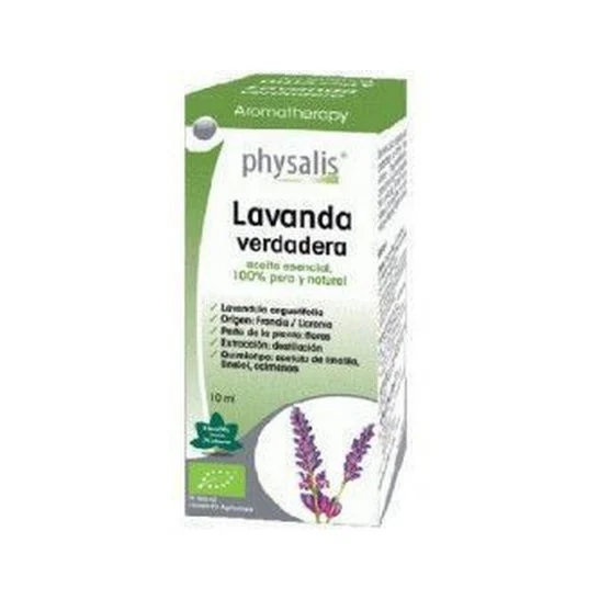 Olio essenziale di lavanda vera Physalis Bio 10ml