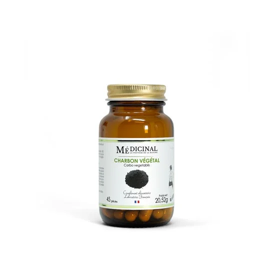 Médicinal Carbón Vegetal 45caps