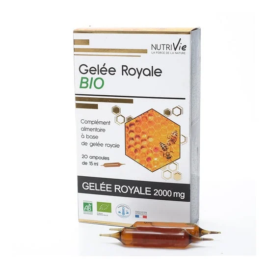 Nutrivie Ampollas Jalea Real Bio 20x15ml