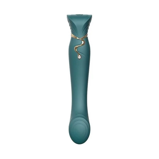Zolo Queen G-Spot Pulse Wave Vibe Verde 1ud
