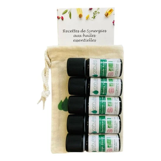 Voshuiles Kit Les 5 Aceites Esenciales Indispensables Bio