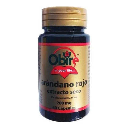Obire estratto secco di mirtillo rosso 200mg 60 capsule