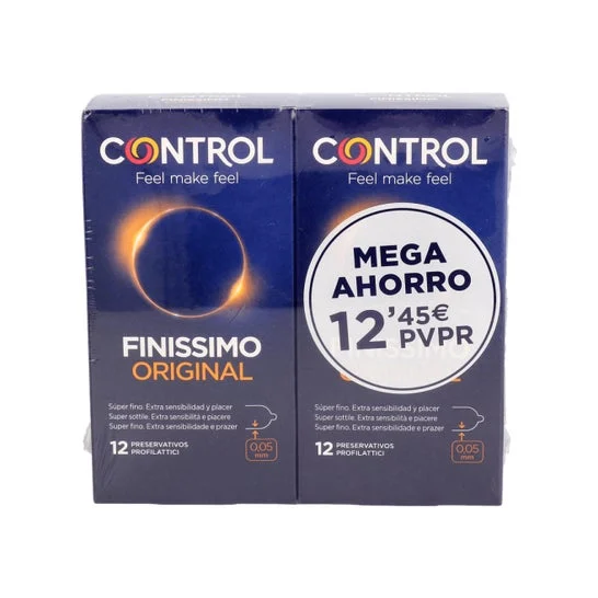 Controllo Finissimo Preservativi 12 U 2 pacchetti pacchetti