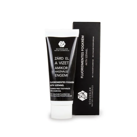 Schüssler Natur Dentifrico con carbone attivo 75Ml (senza fluoro)