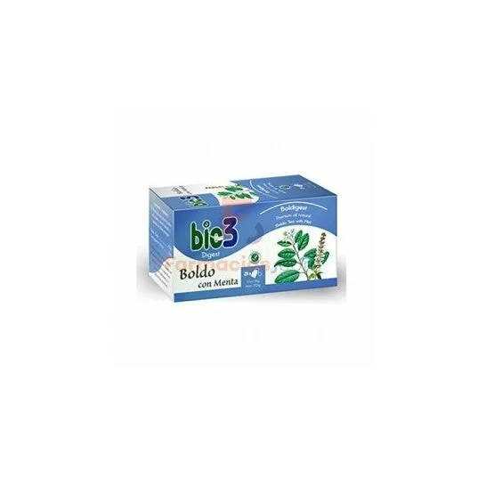 Bio3 Boldigest boldo con 25 filtri alla menta