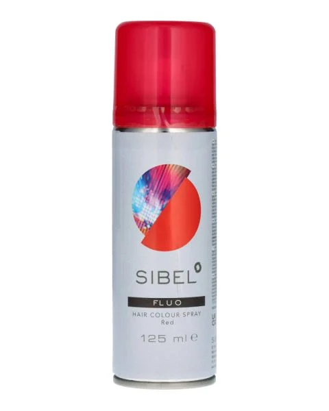 Sibel Fluo Hair Colour Spray Red - Art P001147