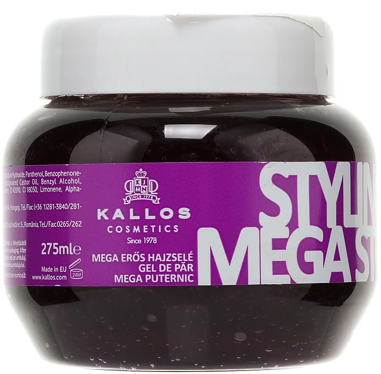 Gel modellante capelli, fissazione forte