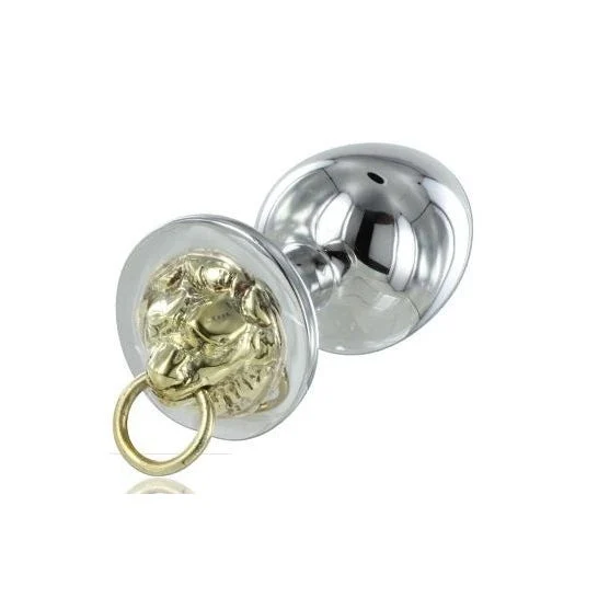 Metal Hard Anal Plug Steel Tiger 1 Unità