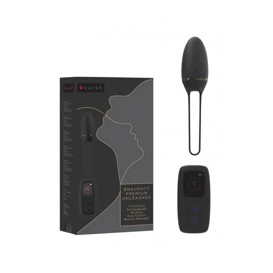 Bswish Bnaughty Premium Unleashed Vibratore Nero 1pc
