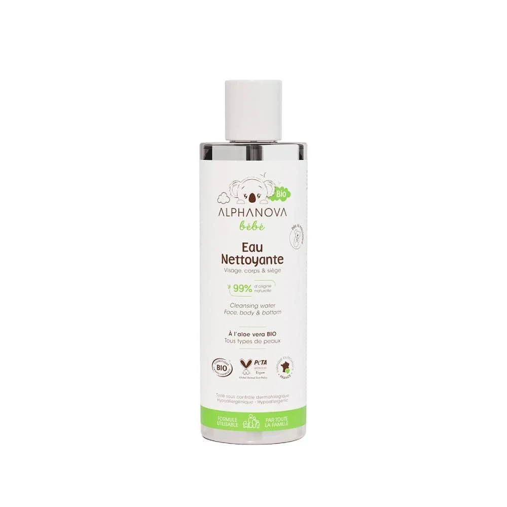 Alphanova Baby Acqua Detergente Viso, Corpo & sedere 200ml