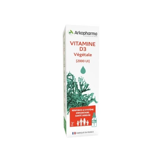 Arkofluido Vitamina D3 Vegetale 2000Ui 15ml