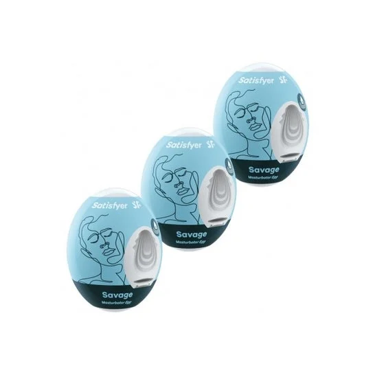 Satisfyer Savage Uovo Masturbatore 3 Unità