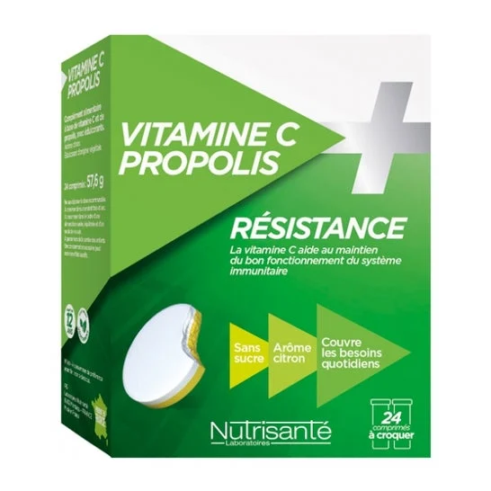 Nutrisant Vitamina C + Propoli 2 x 12 compresse