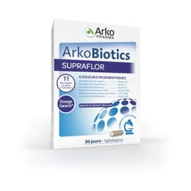 Arkopharma Supraflor Box da 30 Glucole - Base di Fermenti lattici