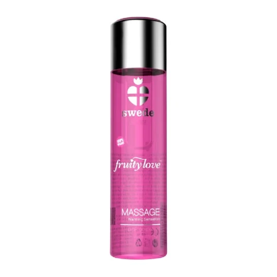 Swede Fruity Love Raspberry Rhubarb Warming Oil 120ml