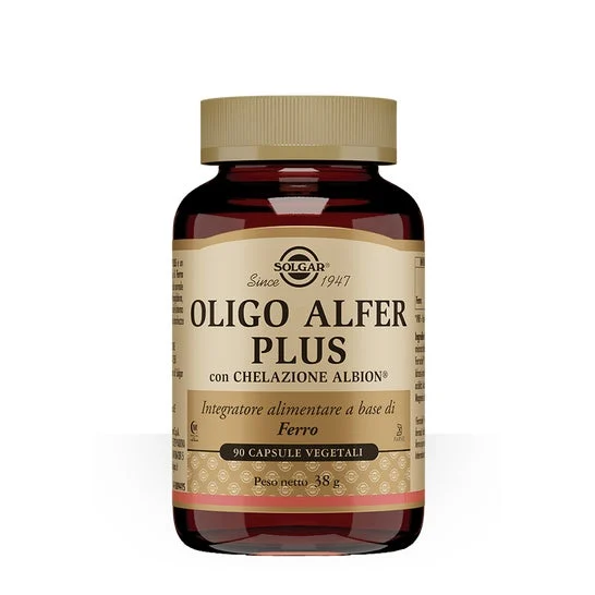 Solgar Oligo Alfer Plus con Ferrochel 90vcaps