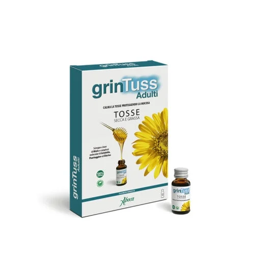 Aboca Grintuss Adultos Jarabe Tos Seca 12 monodosis