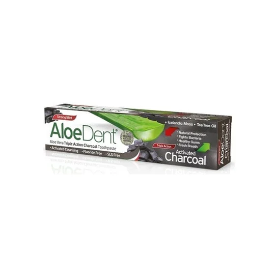 ALOEDENT TRIPLE ACTION CHARCOA