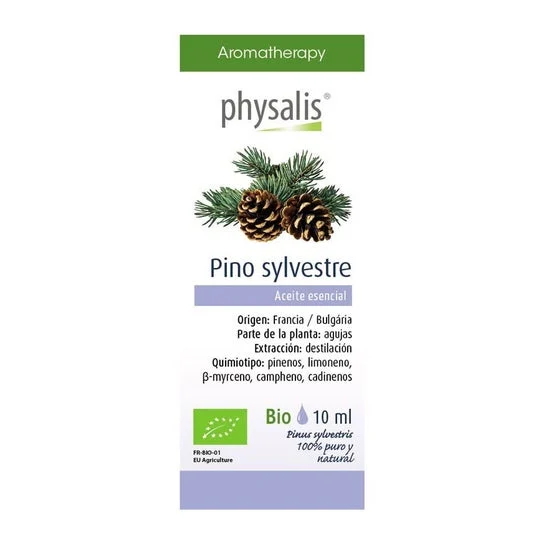 Olio essenziale di pino silvestre Physalis Bio 10ml
