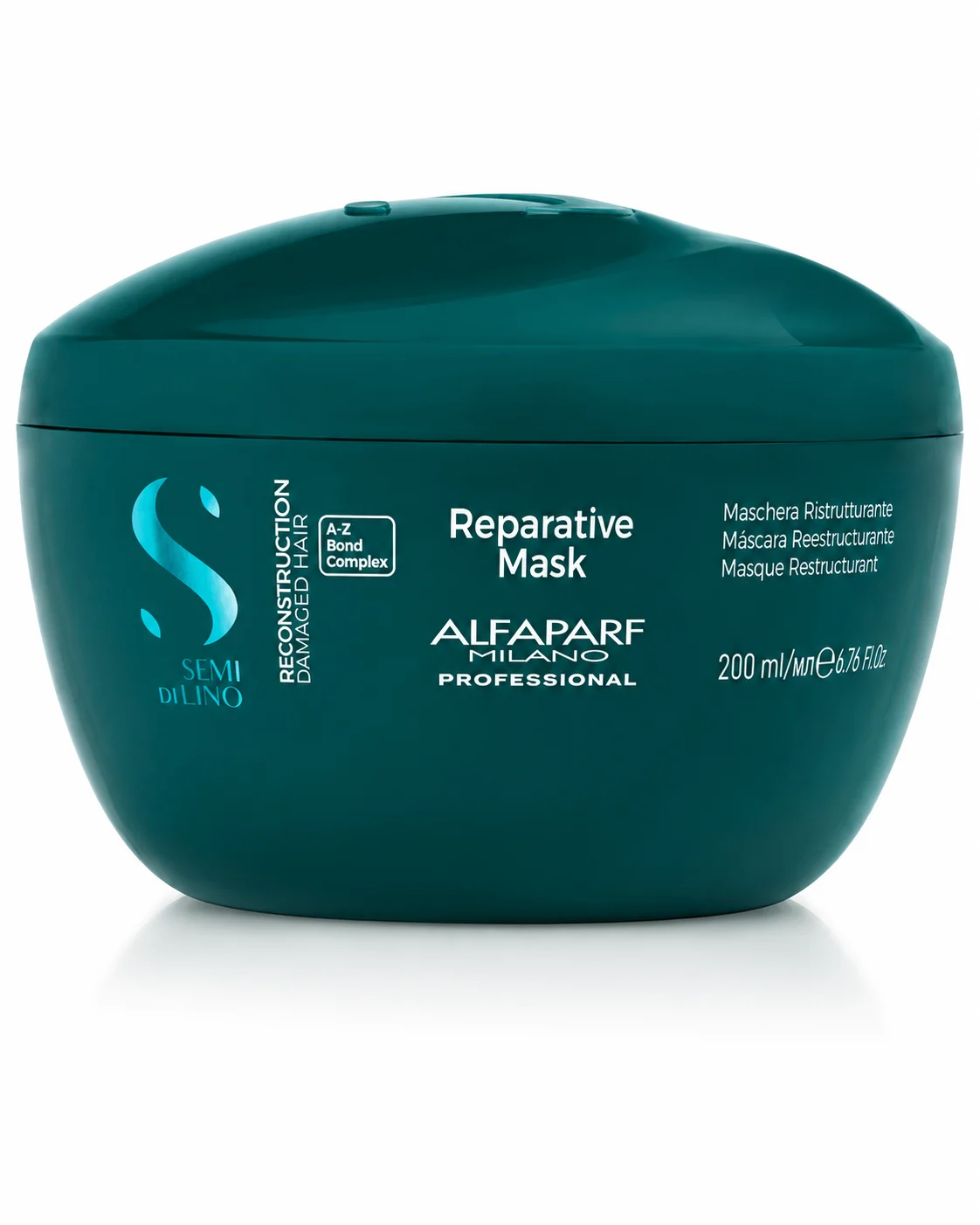 Alfaparf Milano Semi Di Lino Ricostruzione Maschera Riparativa 200ml