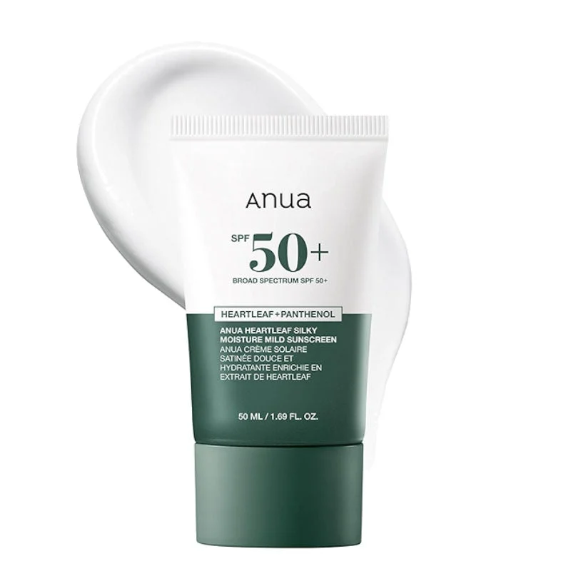 Crema solare idratante setosa Heartleaf 50 ml