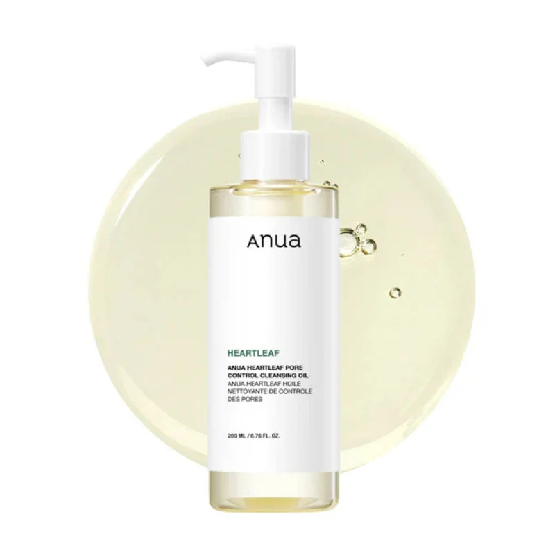 Olio detergente per il controllo dei pori a foglia di cuore 200 ml