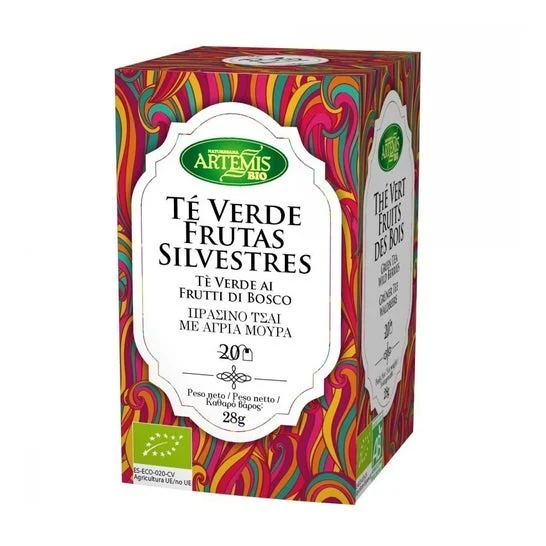 Artemis Tè verde con frutti selvatici 20 filtri