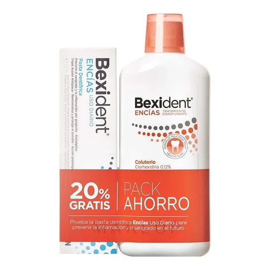 Collutorio Bexident Pack 500ml +Pasta 75ml