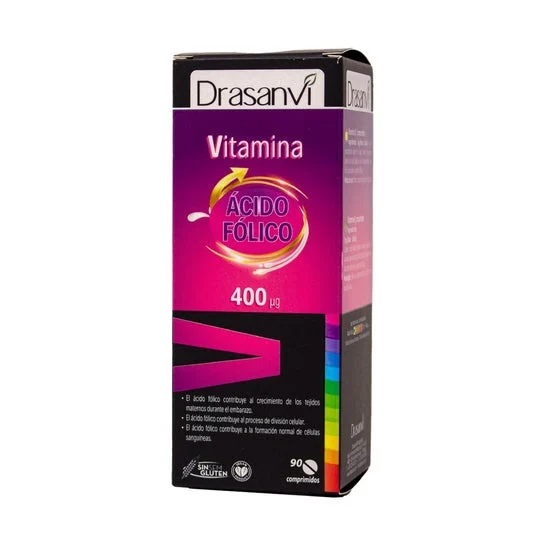 Drasanvi Vitamina B9 400mcgr Acido Folico 90comp