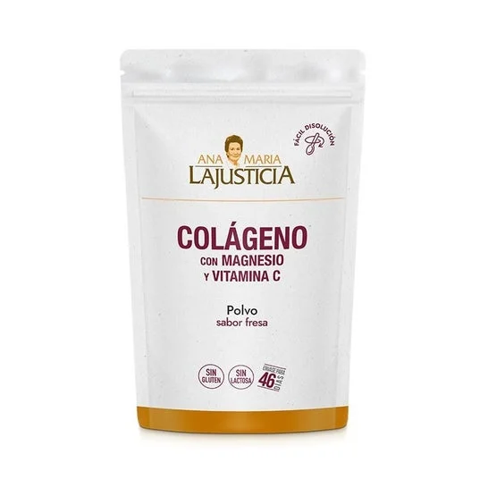 Ana Maria Lajusticia Collagene con magnesio e vitamina C sapore di fragola 350g