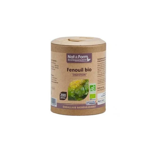 Nat&Form Eco Fennel Bio Gelveg200