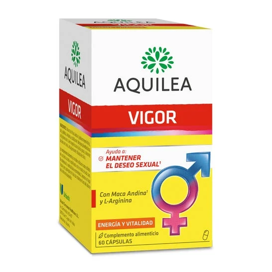 Achillea Vigor andina Maca e L-arginina 60caps