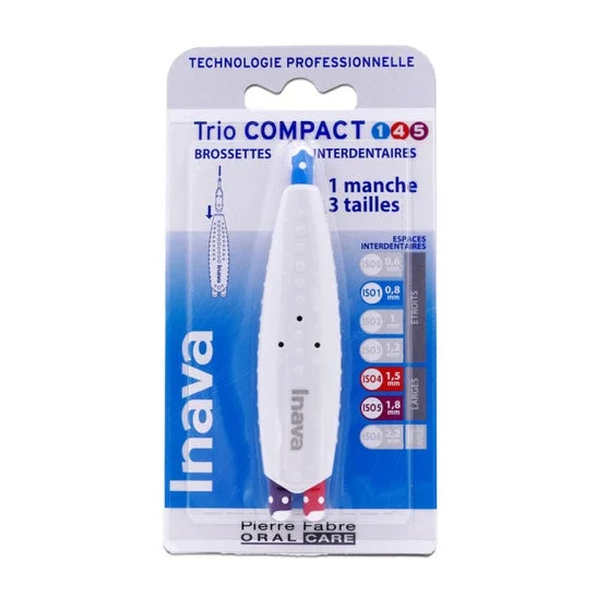Inava Trio Compact Cepillos Interdentales 1/4/5