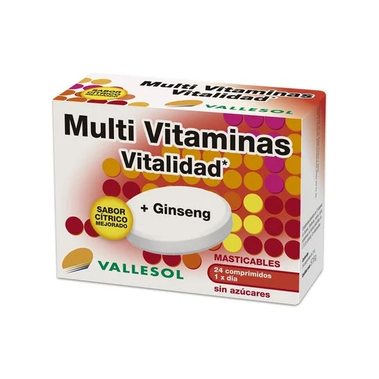 Vallesol Multi Vitamine + Ginseng 24comp