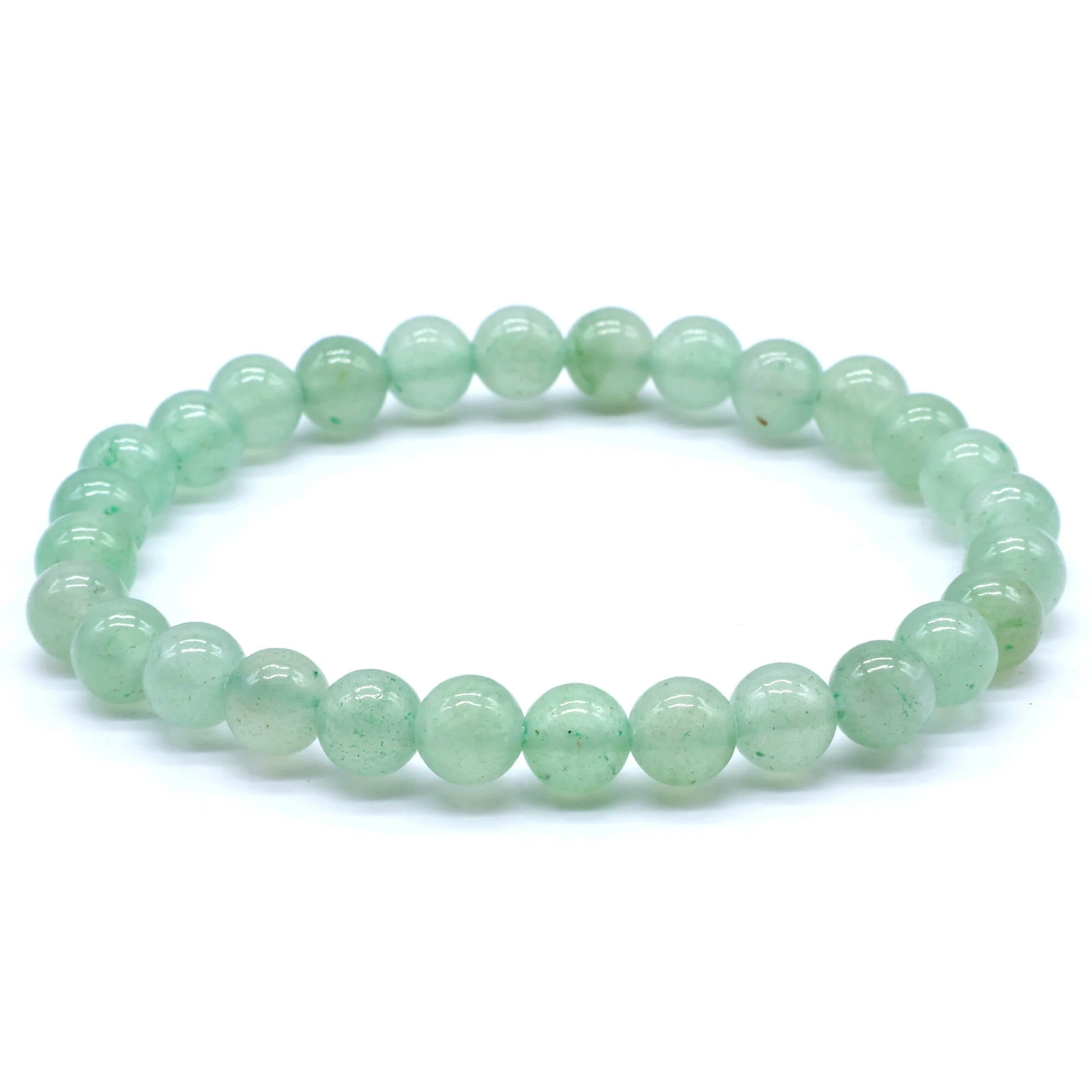 Bracciale in Avventurina Verde - 6mm