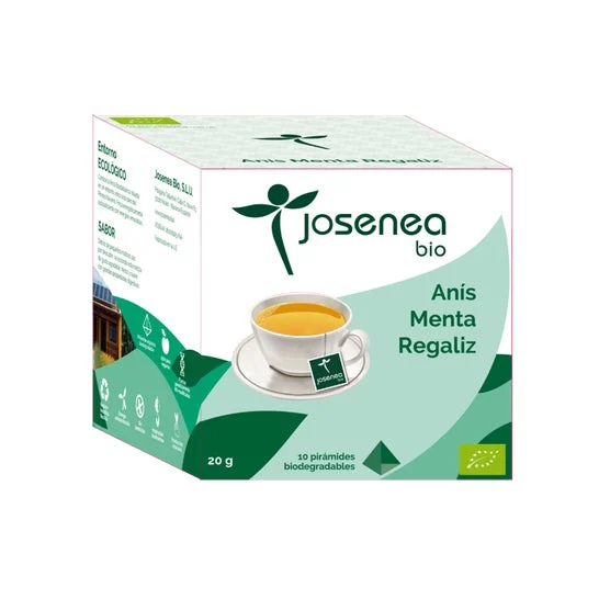 Irati Anís Menta Regaliz Bio Caja 10 Pir.