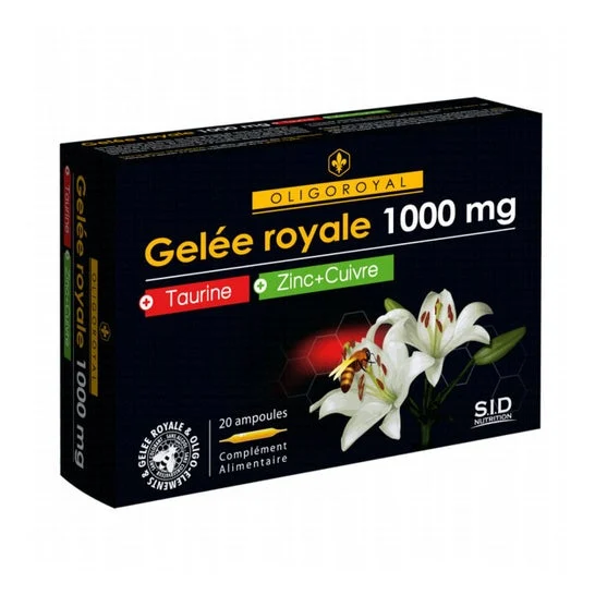 SID Nutrizione - Pappa Reale Oligoroyal 1000mg + Taurina + Zinco-Rame 20 fiale