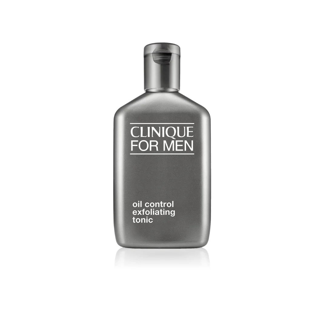 Clinique Per uomo Tonico Esfoliante per il Controllo dell'Olio - Lozione per la Pelle Grassa - 200 ml