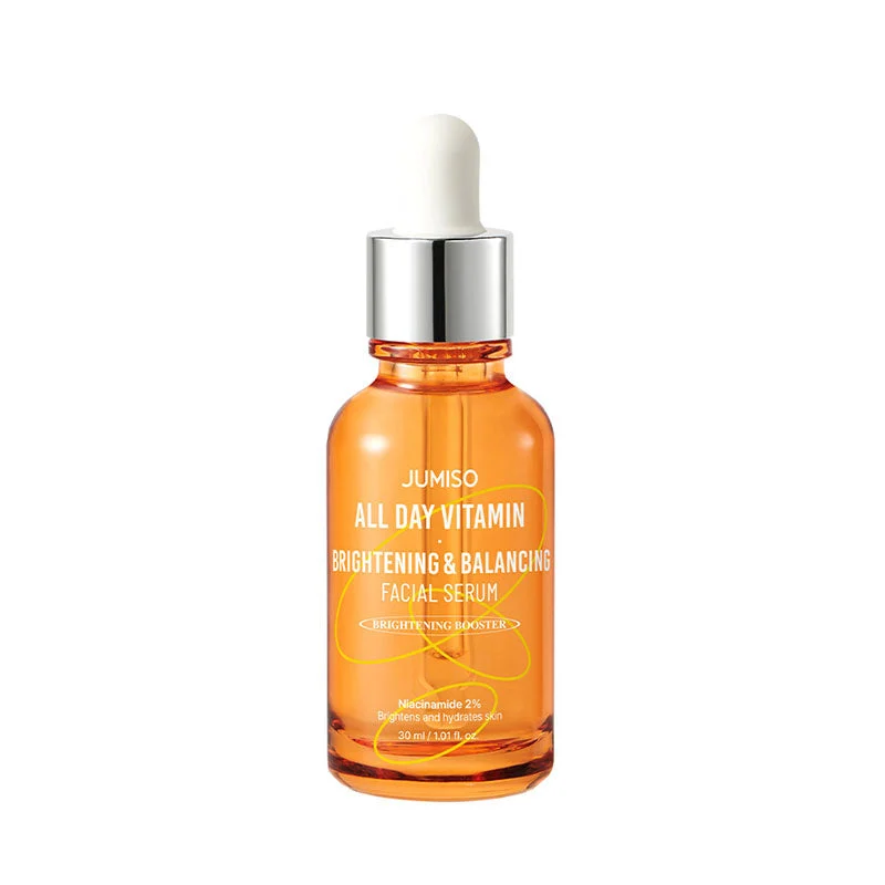 Siero viso tutto il giorno illuminante e riequilibrante alle vitamine 30 ml