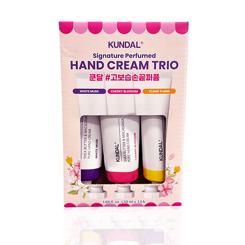 Trio di creme profumate per le mani Signature (50 ml x 3 pezzi)