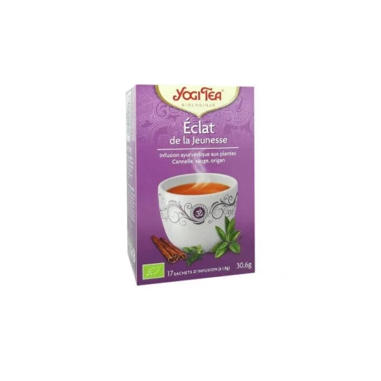 Tè Yogi clat De Jeunesse 17 Bustine 30,6G