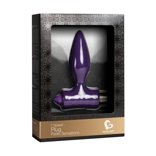 Rocks-Off Petite Sensations Anal Plug Beginners Purple 1 pezzo