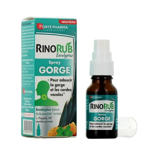 Forté Pharma RinoRub Eucalipto Spray Garganta 15ml