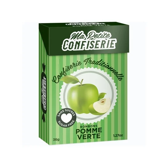 Ma Petite Confiserie Caramelle Mela Verde Scatola 36g