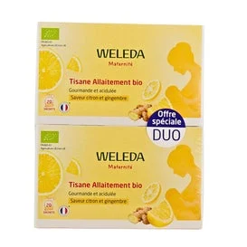 Weleda Infusión Lactancia Bio Limón Jengibre 2x20 Sobres