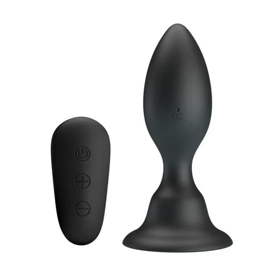 Mr. Play Mr Play Plug Anal Vibración Control Remoto Negro 1ud