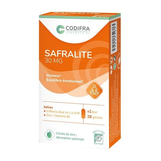 Codifra Safralite 30mg 28 glules